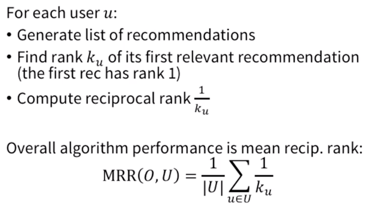 mrr_algorithm